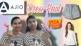 Ajio Dress Haul 🛍️🛒|| കുറച്ചു Ajio Dress Collections കണ്ടാലോ!!🫰🏻❤️ || #ajio #ajiohaul #ajiodresshaul