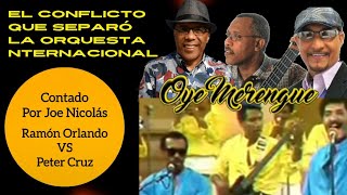 EL CONFLICTO QUE SEPARÓ A RAMÓN ORLANDO Y PETER CRUZ DE LA ORQUESTA INTERNACIONAL