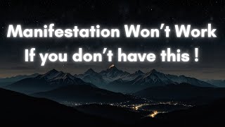 Your Manifestation Won't work │Halal Manifestation