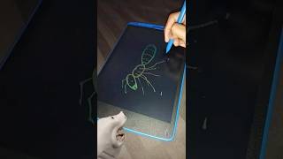 Fast drawing a Ant #shorts #tutorial