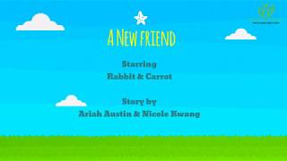 Bunny and carrot by Ariah Austin & Nicole Kwang