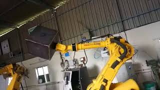 Mahajan Automation, Pune, Fanuc R2000i 165F load testing