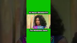 Never ENOUGH! #thenewlywedgame  #gameshows #comedy #funny #comedyvideo #comedyshorts #funnyvideo