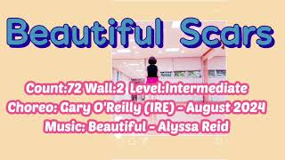 중급Beautiful Scars  Count:72 Wall:2   Level:Intermediate