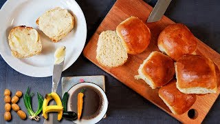 Hveder (Wheats) - Danish Spice Buns (krydderbolle) - Burger buns