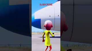 Motu And Patlu Destory The Cargo Plane ✈️ #shortsfeed #youtubeshorts #gta5 #shortvideo