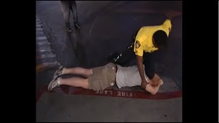 POLICE KNEE: The use of knee to neck is not so unique when the police are going to arrest people