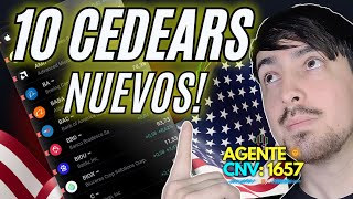 10 NUEVAS ALTERNATIVAS para OPERAR e INVERTIR en ARGENTINA. #cedears