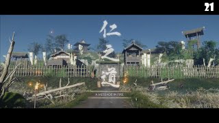 Ghost of Tsushima Director's Cut  Part 21 - A Message in Fire (Japanese Dub | PS5)