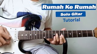 (Tutorial Solo Gitar) Rumah Ke Rumah - Hindia