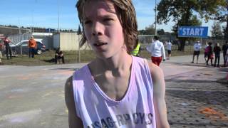 Griffin wins the Color Run