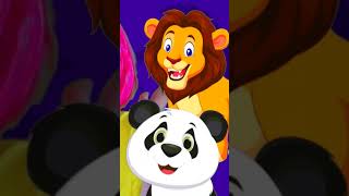 Animal puzzle kids song  part3 #shorts