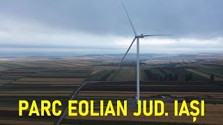 Parcul Eolian cu Unele Dintre Cele Mai Mari Turbine! 60 MW, Ruginoasa, Iași