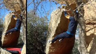 Nerd 5b Tırmanıcı: Erman Aydın  Bafa Gölü Bouldering Kısa Kaya Tırmanışı Kapıkırı Köyü Rock Climbing