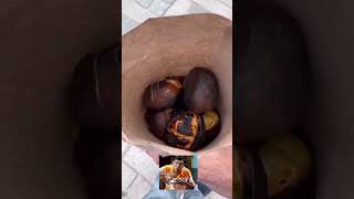 This is not insect, Idhu dhan Chestnuts 🌰 | Turkey Istanbul Food | #cookwithdoode #shorts #tamil