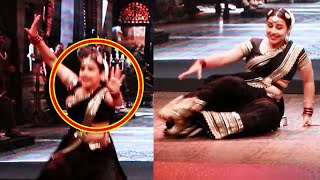 Vidya Balan Fall While Dancing With Madhuri Dixit At Bhool Bhulaiyaa 3