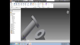 WORK WITH PLANE IN DIFFERENT ANGLE  PART DRAWING in INVENTOR