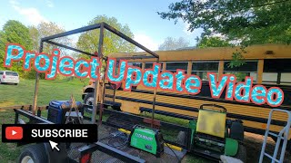 School bus and overland trailer update video.