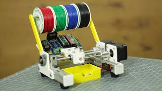 DIY Antenna spring coil making machine | Arduino Project