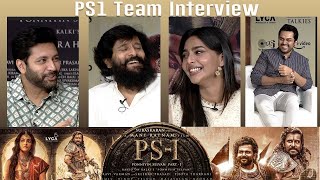 PS1 Team Super Fun Interview | Vikram | Karthi | Jayam Ravi | Aishwarya Lekshmi | Ponniyum Selvam