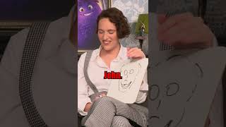 Phoebe Waller-Bridge draws her ‘IF’ director and co-star John Krasinski 😂🎨