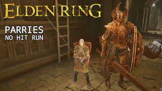 [Elden Ring] Beating both "Crucible Knights" (Crumbling Farum Azula) | No hit Run | Parry