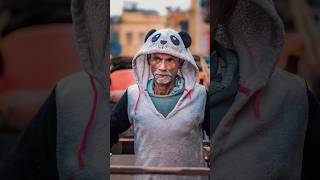 stranger potrait I pay 50 Rs. For Photoshoot 🫂 see the smile #portraitphotography #photography