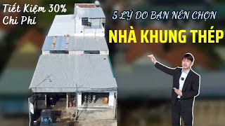 Nâng Cấp Mẫu Nhà Khung Thép 2 Tầng Với Chi Phí Tiết Kiệm 30  Tại Hoàng Mai, Nghệ An | Nhà Thép