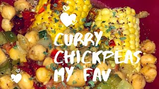 CURRY CHICKPEAS | MY FAV