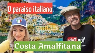 Conheça a Costa Amalfitana- A pérola do Turismo Italiano 🇮🇹/ Vlog de Viagem