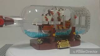 LEGO Ideas Ship in a Bottle review 21313