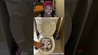 Grandma toilet clean hack