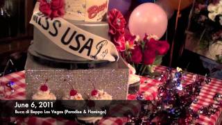 Miss USA Pageant 2011 Welcome Dinner At Buca di Beppo Las Vegas