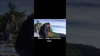 Man laughing at funeral