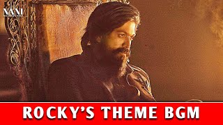 Rocky's Theme Bgm || Kgf - Chapter 2 || Rocking Star Yesh