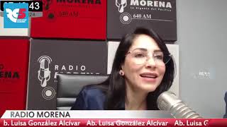 #LuisaEnMedios | Entrevista a Luisa González en Radio Morena 640 AM.