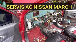 TUTORIAL SERVIS AC NISSAN MARCH