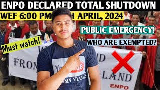 ENPO declared indefinite total shutdown || Must Watch 🙏🏻 ❌