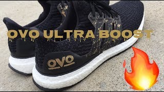 DRAKE OVO CUSTOM ULTRA BOOST | TIMELAPSE