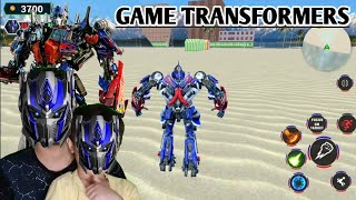 Robot transformer game - super hero robot games || game android