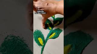 easy rangoli designs #rangoli #short #shorts #shortvideo #viral #viralshorts #viralvideo  #diy #art