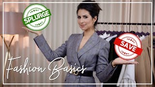 SAVE vs SPLURGE FASHION BASICS | Coats, Jeans, Tops Blazers, Dresses | JASMINA PURI