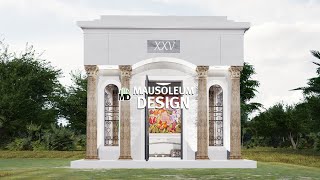 Mausoleum Design - Simple Classic Mausoleum EP25