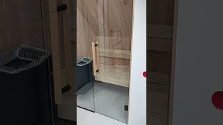 Reconstruction of a bathroom into a cozy sauna. The hottest design trend: building a mini sauna