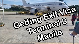 Exit Visa Terminal Three Manila