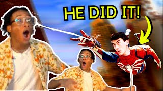 I react to JLaser & he's OFFICIALLY Spiderman