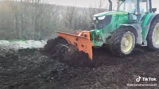 john deere 6175 m cu lama