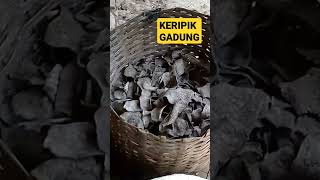 pembuatan keripik gadung #shortvideo