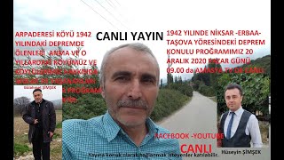 1942 YILI DEPREMİN ARDINDAN- ANADOLUDAN ESİNTİLER