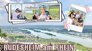 RÜDESHEIM am RHEIN🇩🇪| The most beautiful town in Germany🤩